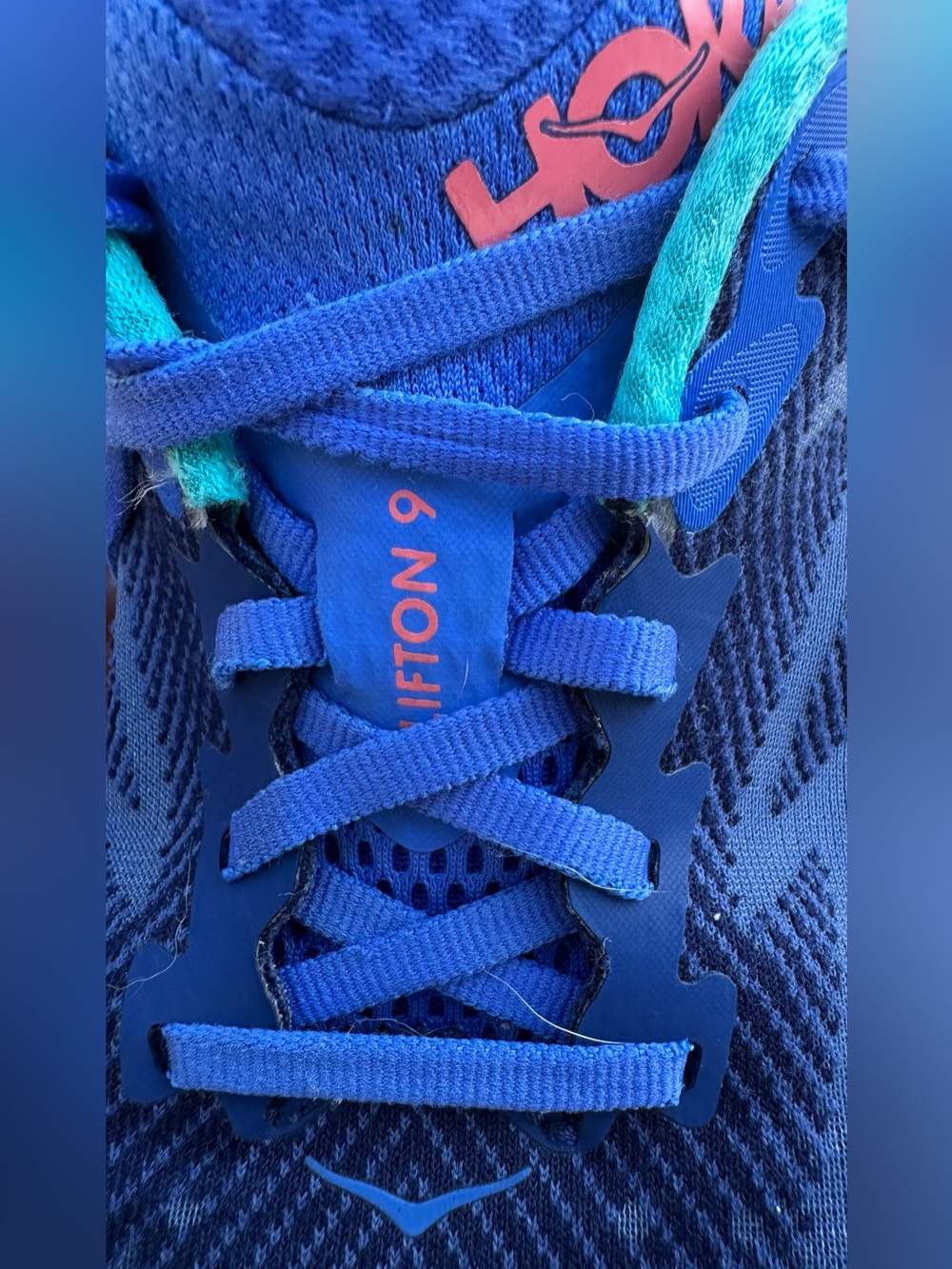 Hoka One One Clifton 9 Bellwether Blue Running Shoes Women’s Size 6.5 Clean - Picture 4 of 15